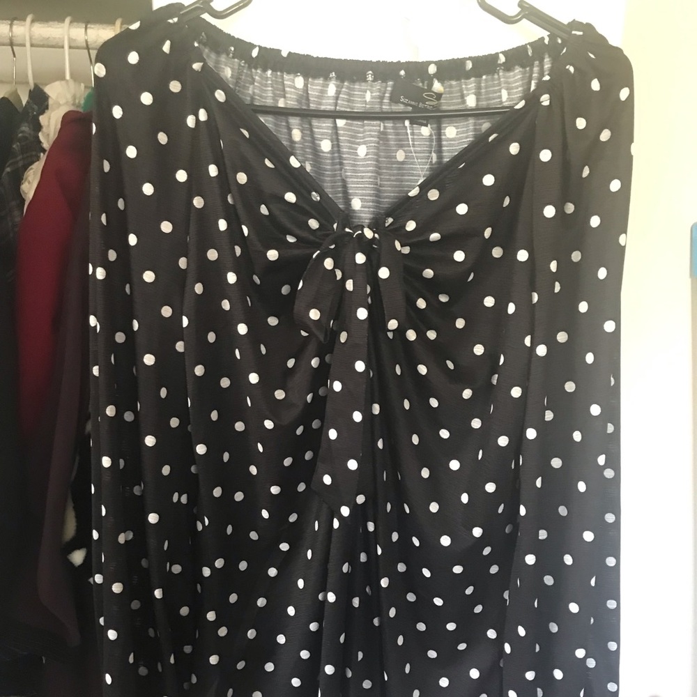 Pretty polka dot shirt
